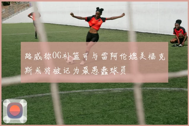 路威称OG补篮可与雷阿伦媲美福克斯或将被记为最愚蠢球员