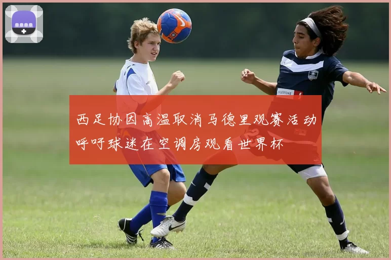 西足协因高温取消马德里观赛活动呼吁球迷在空调房观看世界杯